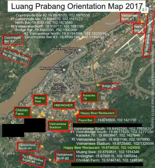 Updated Map of all known P4P locations 2017 (V2.1b). (Shack Central is illegal and should be avoided). Map data ©2017 Google