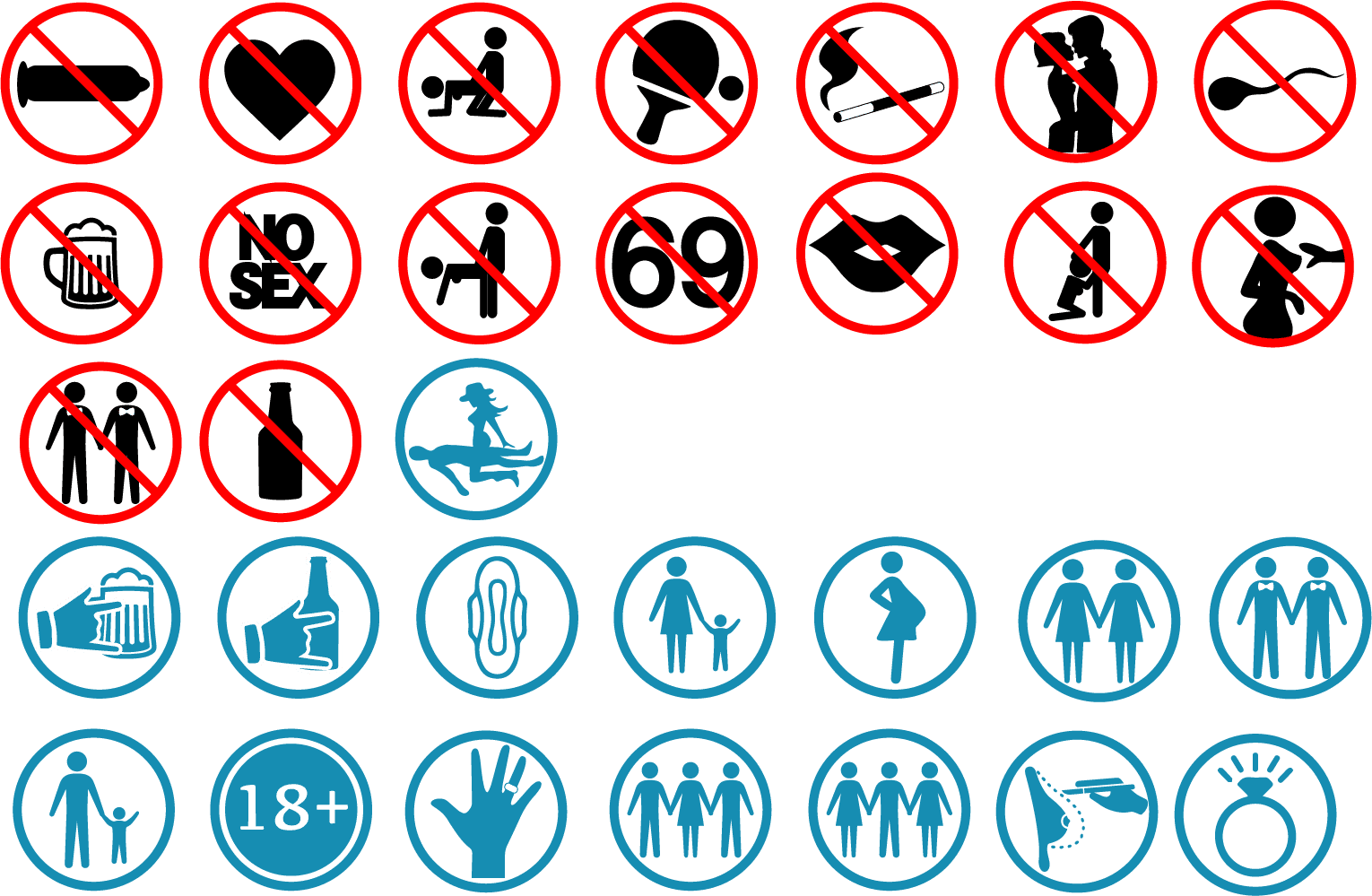 Sexy Adult Emojis